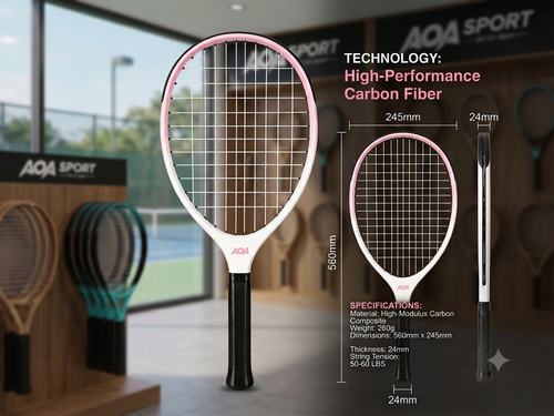 AOA Sport T-700x Pro Series Carbon Fiber Paddle – Precision Engineered for Pickleball & TYPTI